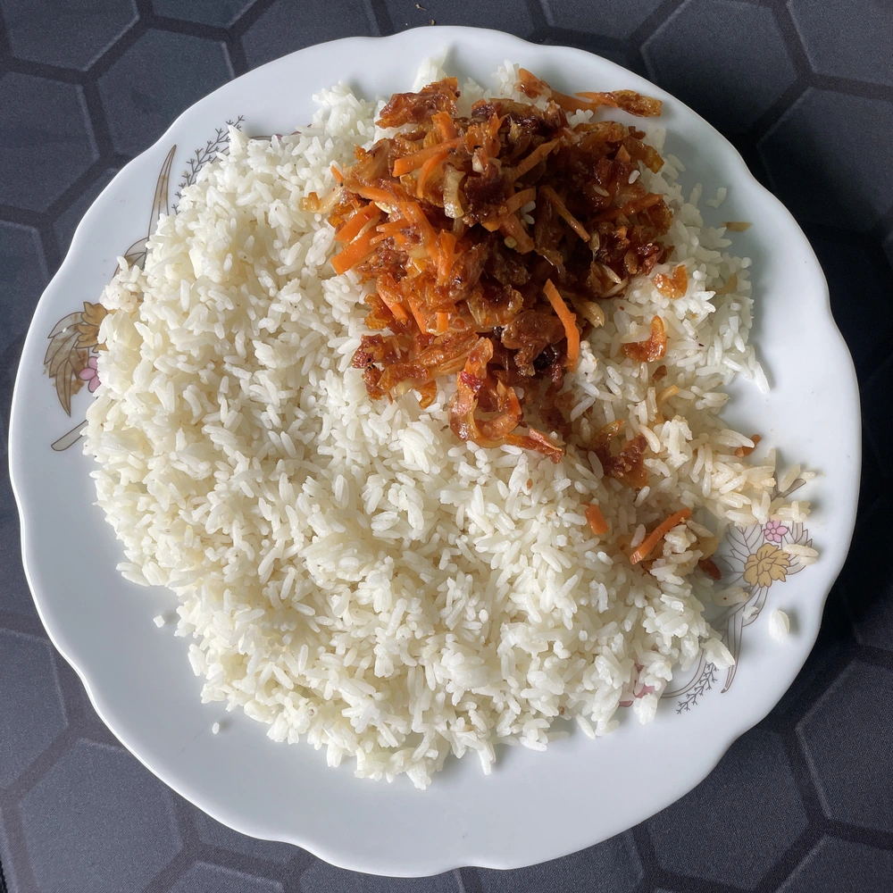 বালাচাও ভর্তা ও সাদা ভাত